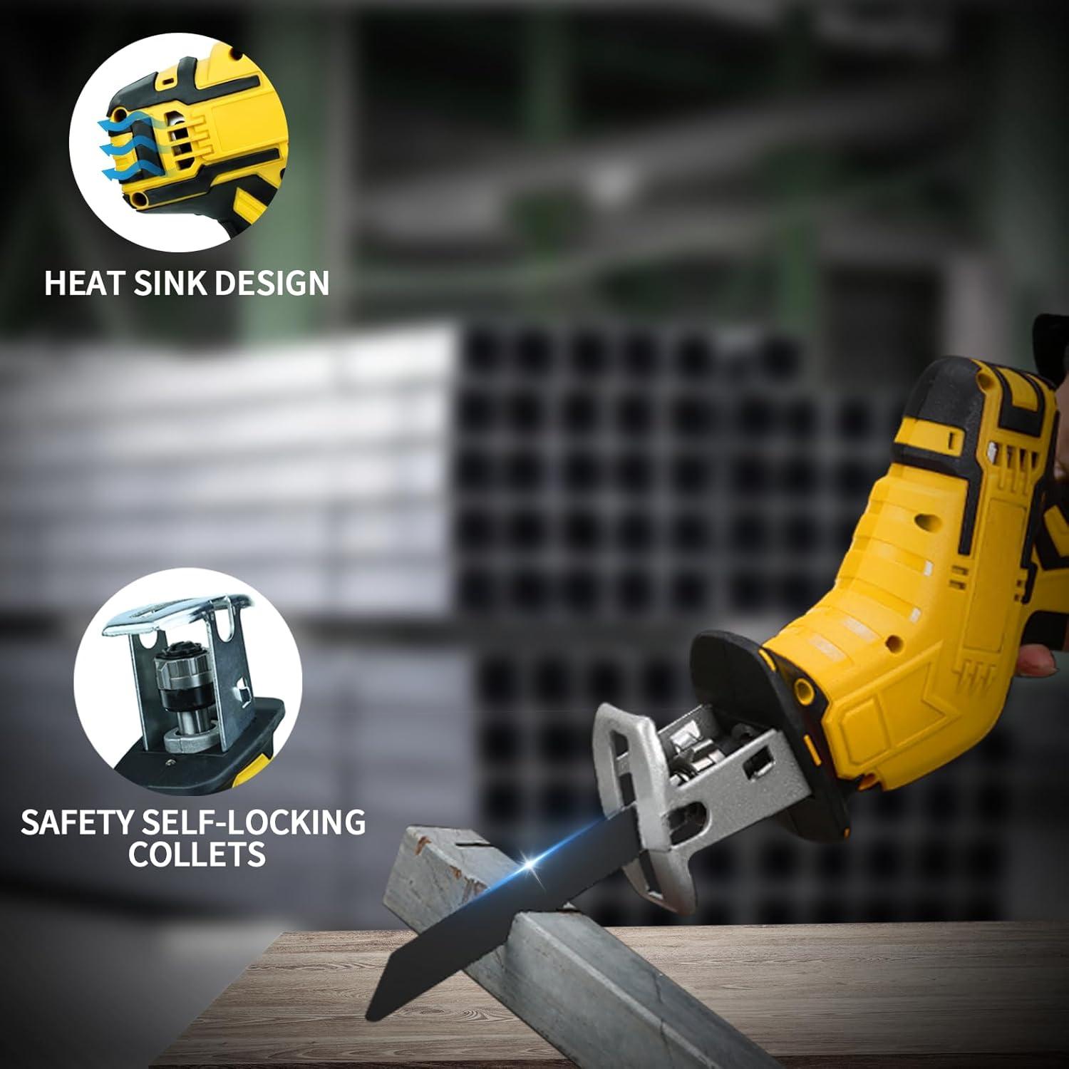 Sierra Recíproca Inalámbrica IOHBThe 20V 4 Cuchillas