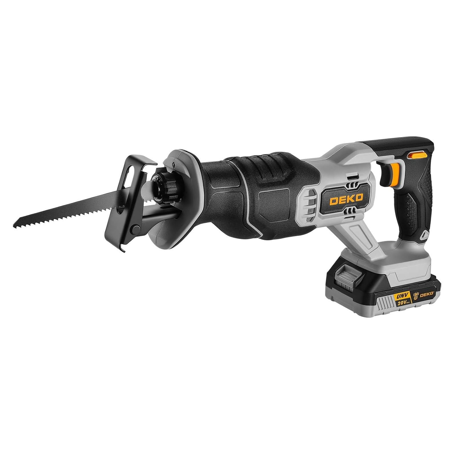 Sierra Recíproca Inalámbrica DEKOPRO 20V con Batería y Cargador