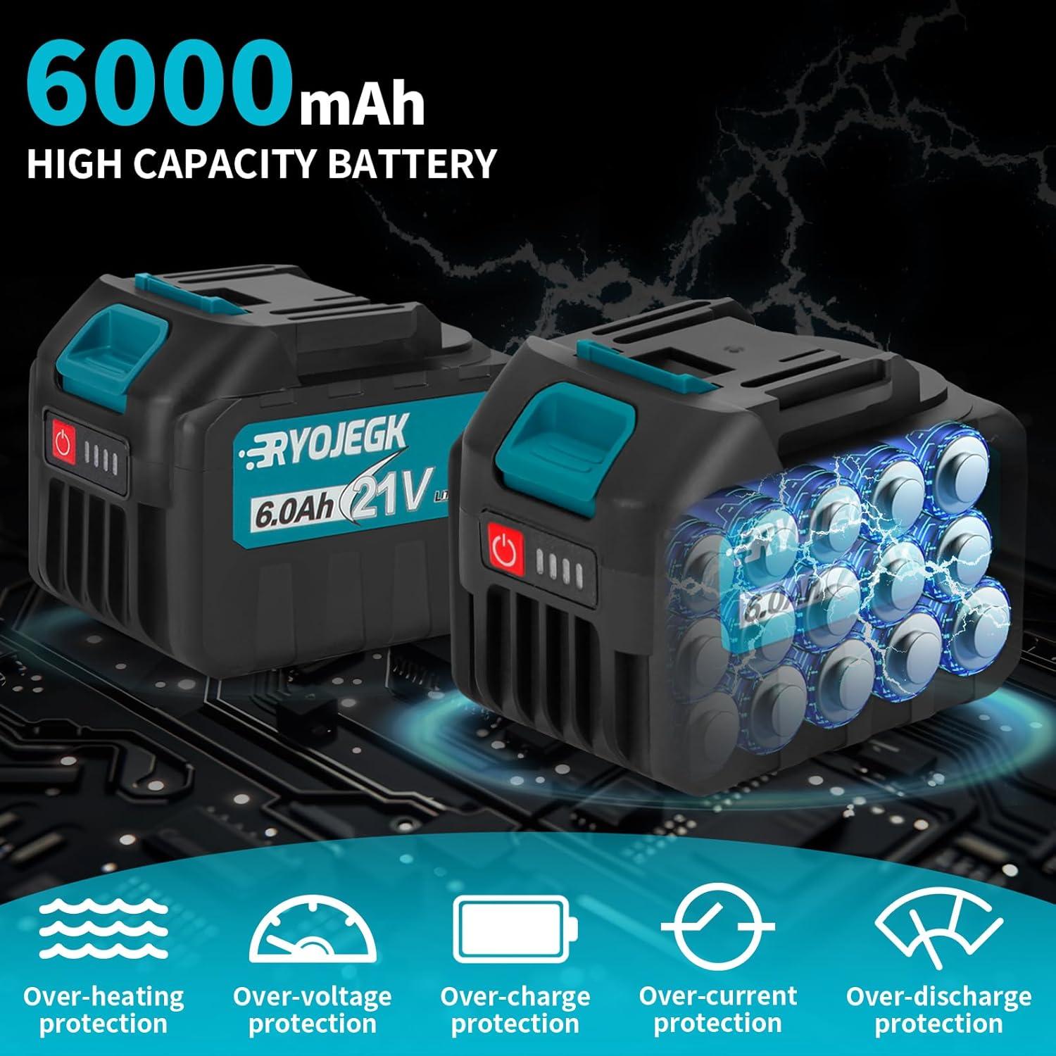 Sierra Recíproca RYOJEGK 21V Sin Escobillas 3500 SPM