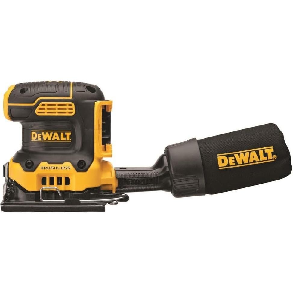 Lijadora Inalámbrica DEWALT DCW200B 20V 1/4 Hoja Velocidad Variable