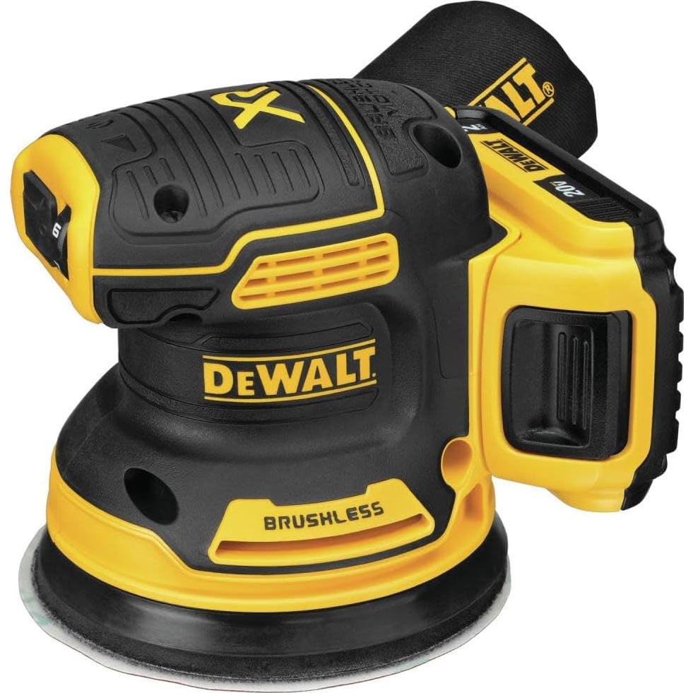 Lijadora Orbital Inalámbrica DEWALT 20V MAX 5" con Batería