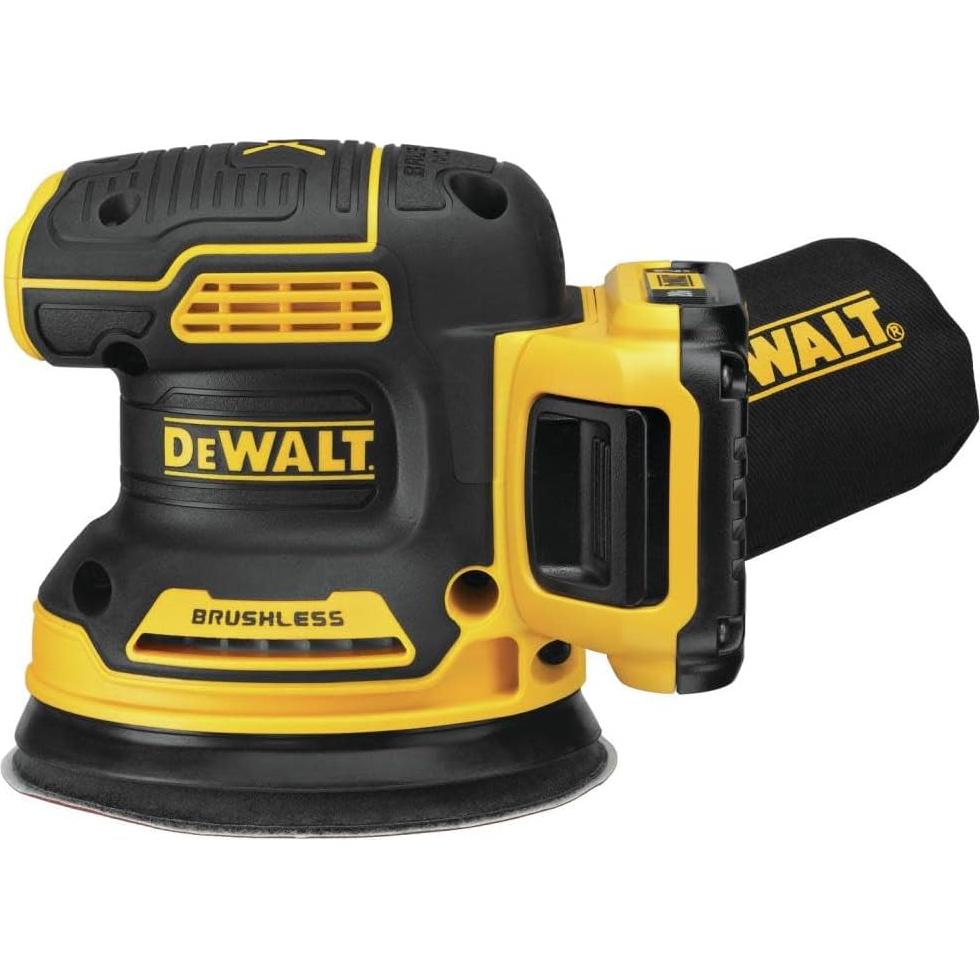 Lijadora Orbital Inalámbrica DEWALT 20V MAX 5" con Batería