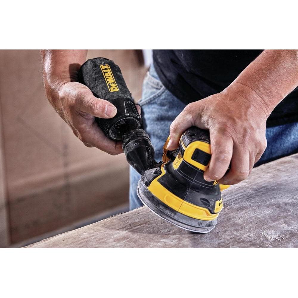 Lijadora Orbital Inalámbrica DEWALT 20V MAX 5" con Batería