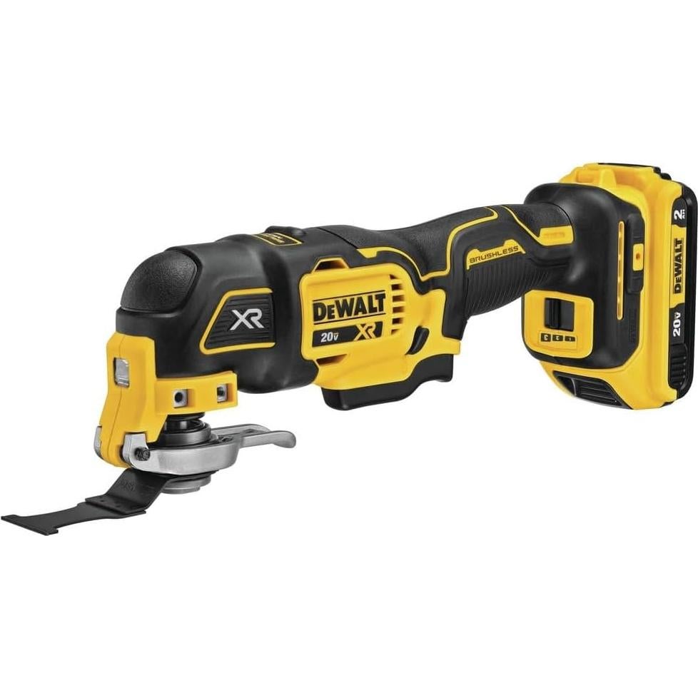 Kit DEWALT 20V MAX Lijadora Orbital y Herramienta Oscilante