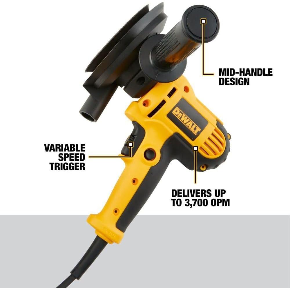 Lijadora Rotativa DEWALT DWE6401DS 5" Vel. Variable
