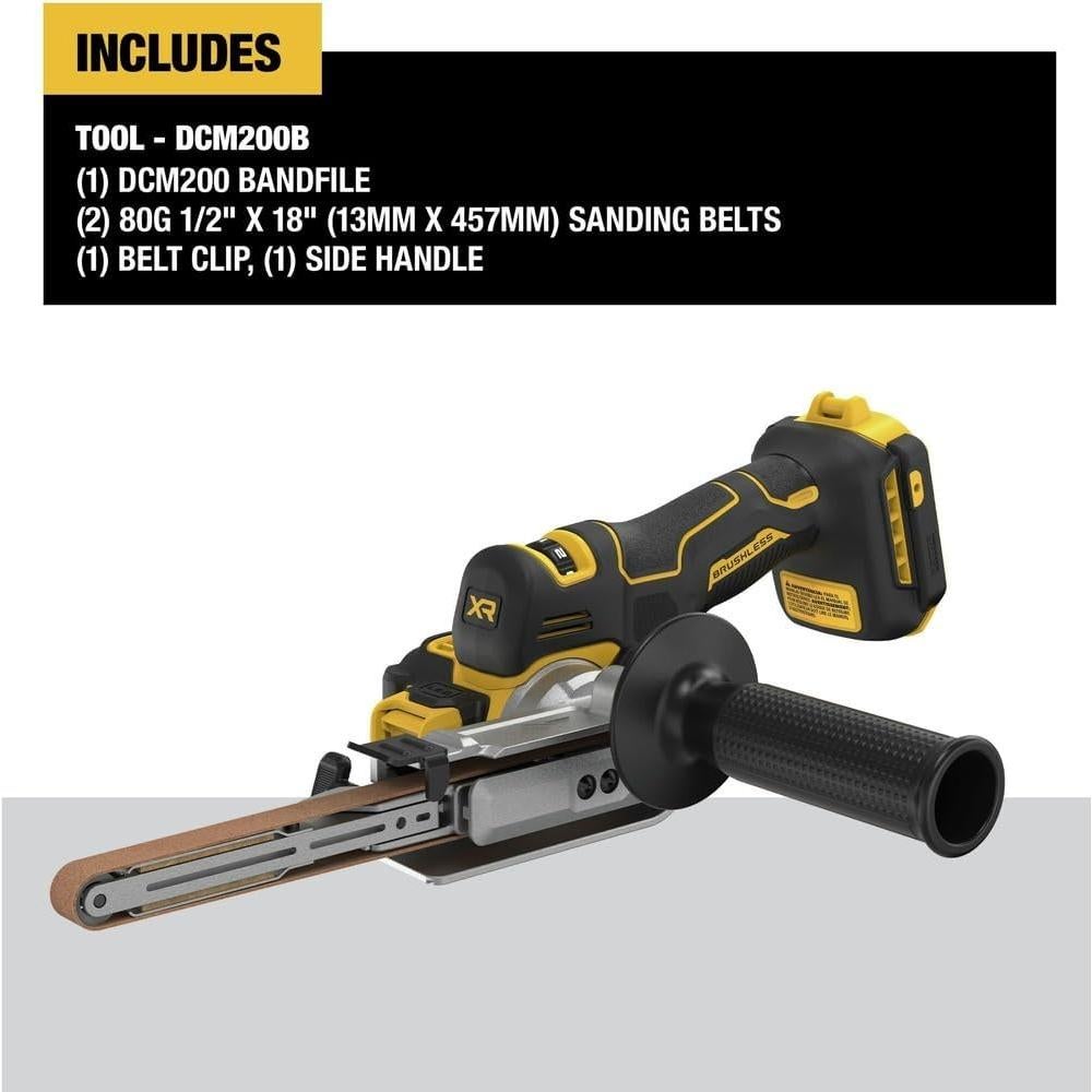 DEWALT Banda Sin Cable 20V MAX DCM200B 18" Motor Sin Escobillas