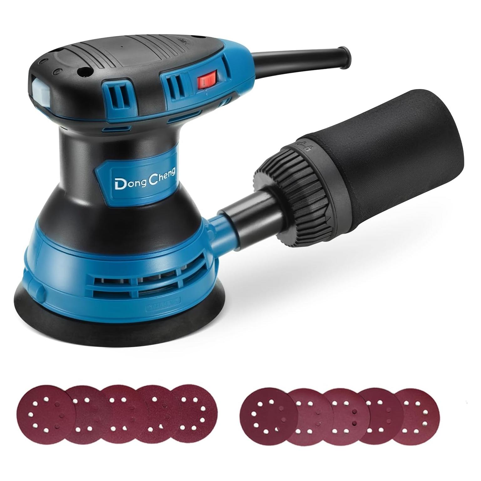 Lijadora Orbital Dong Cheng DSA125, 3A, 12000 OPM, 5"