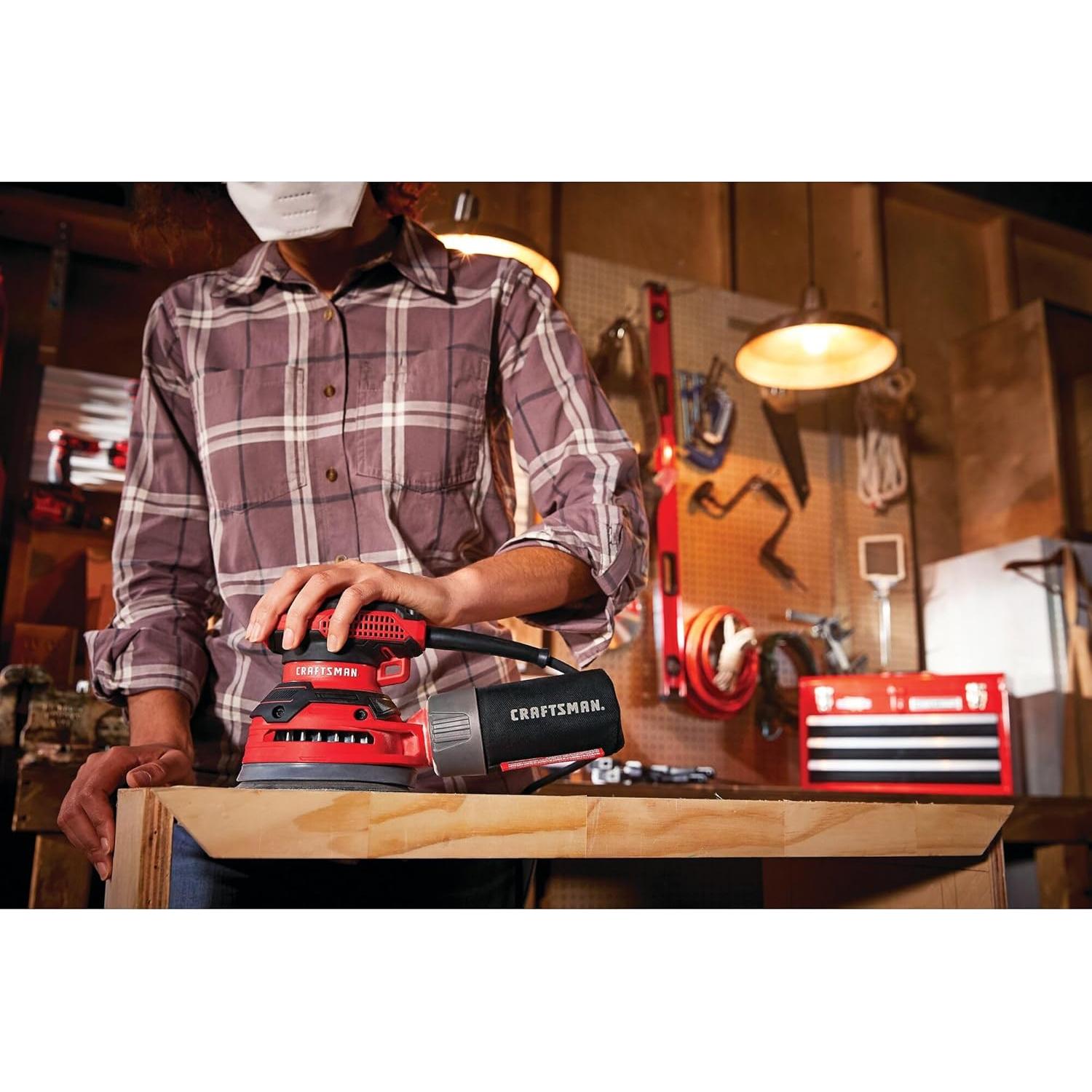 Lijadora Orbital CRAFTSMAN CMEW231 5" 12000 OPM 3A