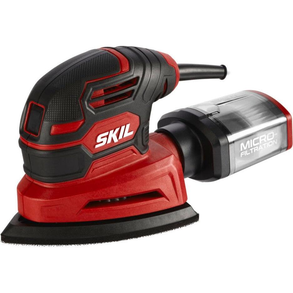 Lijadora de Detalle SKIL SR250801 con 3 Papeles de Lija