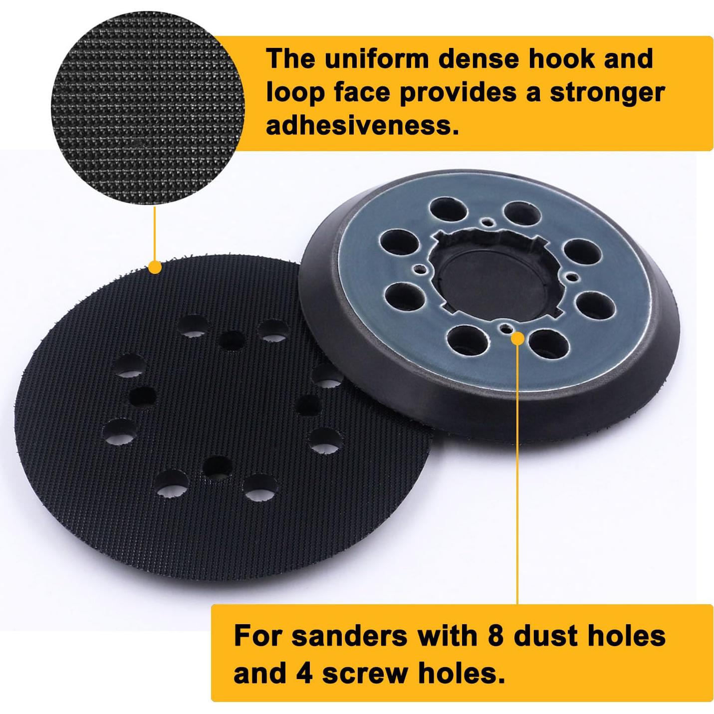 4 Almohadillas de Lijado 12.7 cm DeWalt DWE64233 Compatible