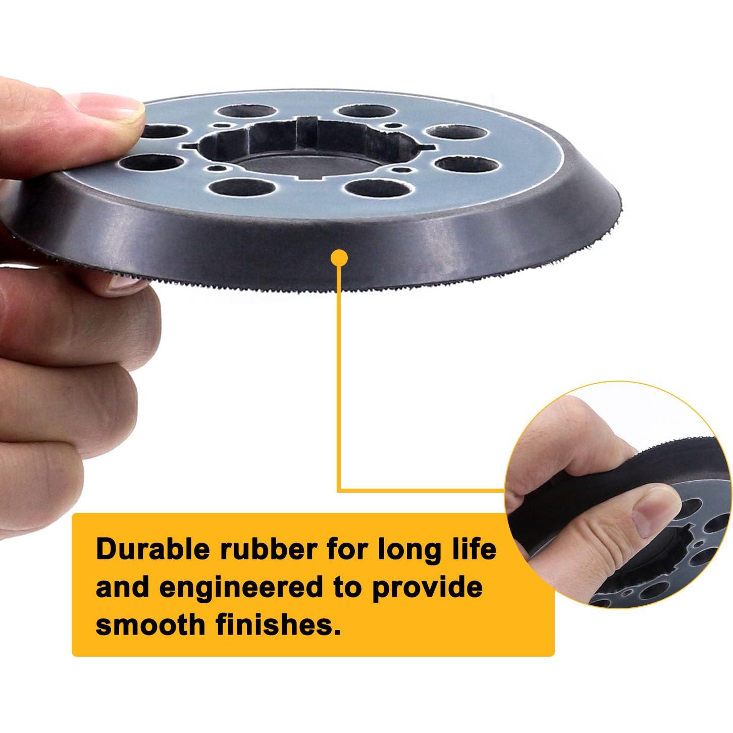 4 Almohadillas de Lijado 12.7 cm DeWalt DWE64233 Compatible