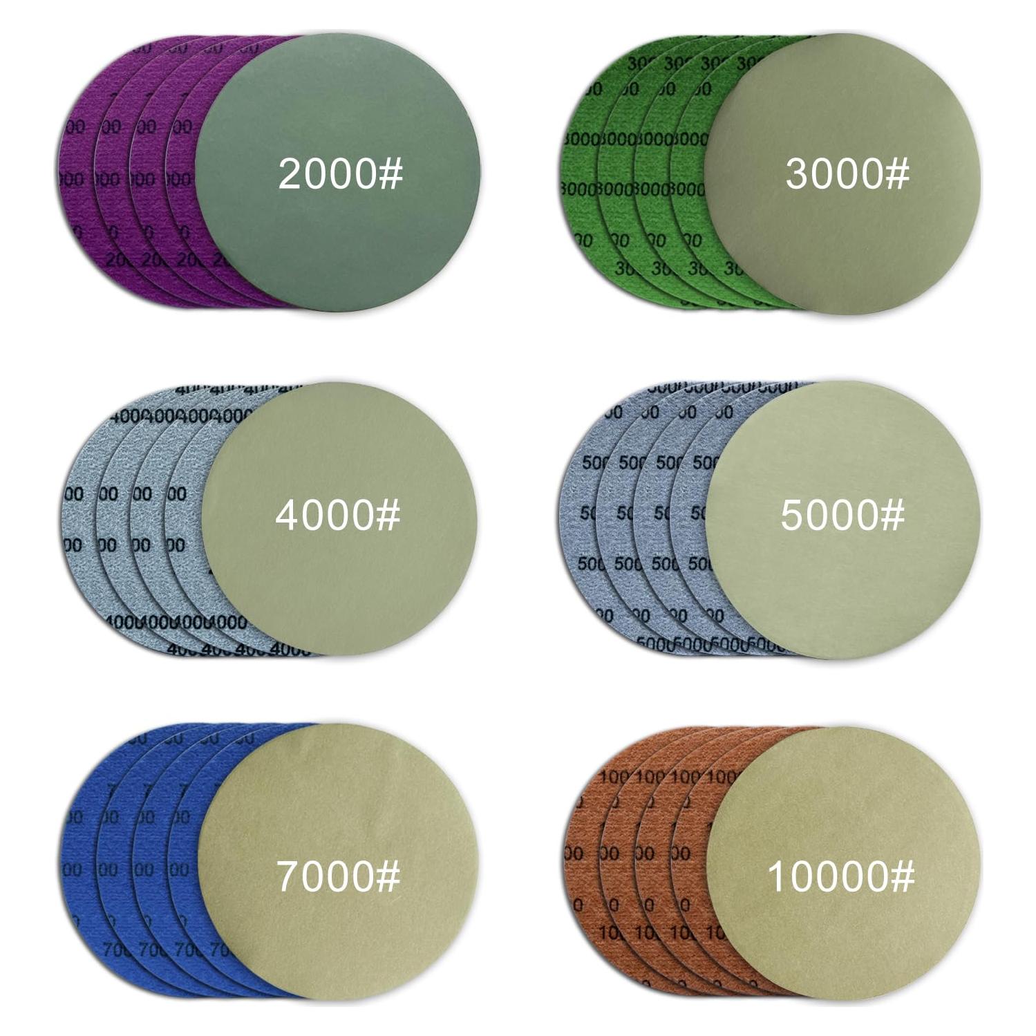 Discos de Lijado Goujfol 12.7 cm 30 Piezas Grano Alto