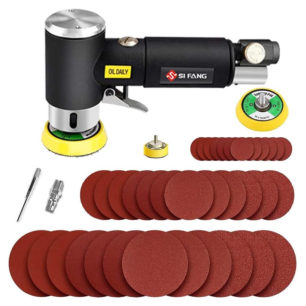 Mini Lijadora Neumática SI FANG 1-3 Pulgadas 15000 RPM