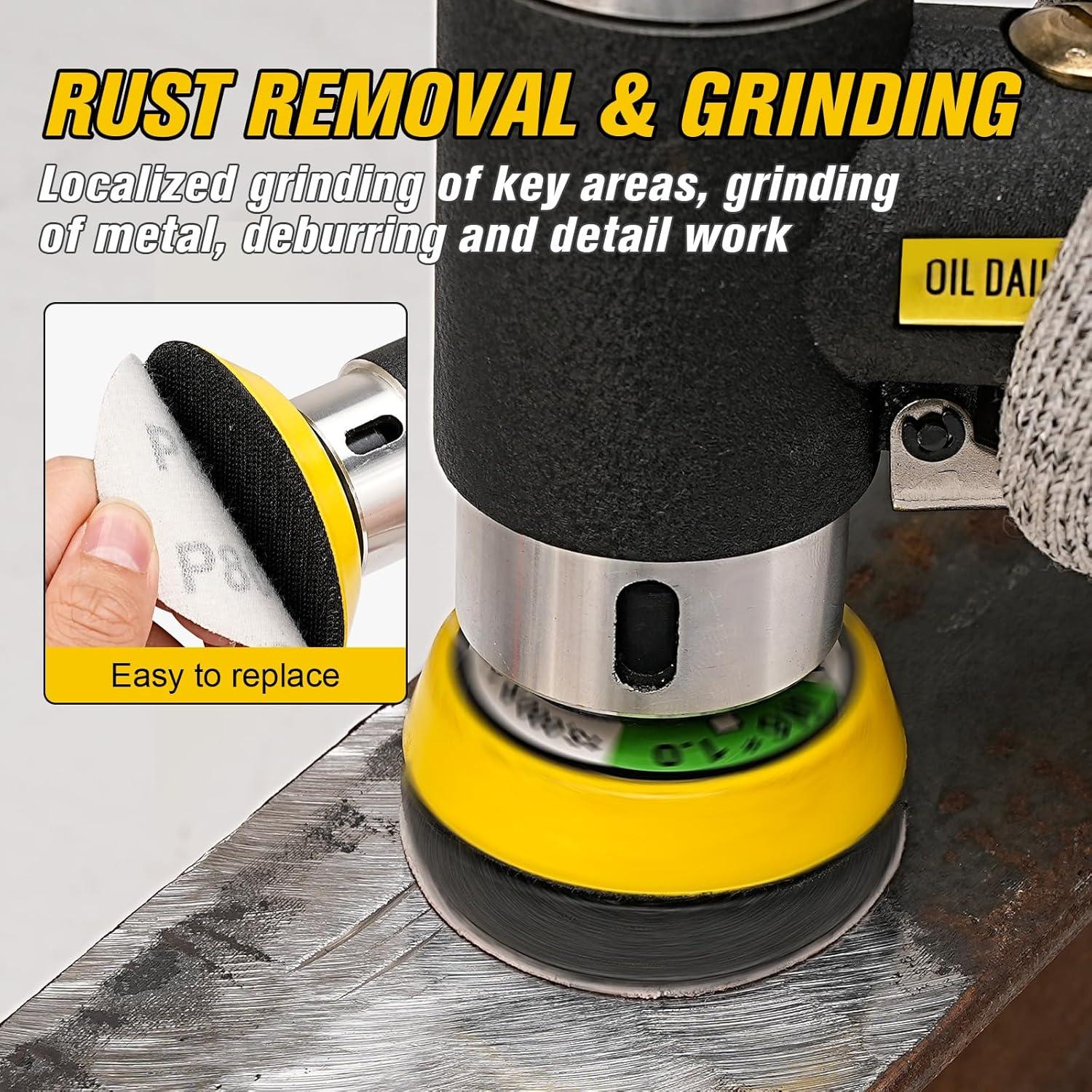 Mini Lijadora Neumática SI FANG 1-3 Pulgadas 15000 RPM