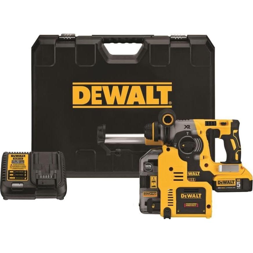 Martillo Rotatorio DEWALT 20V SDS Plus 1" con Extractor