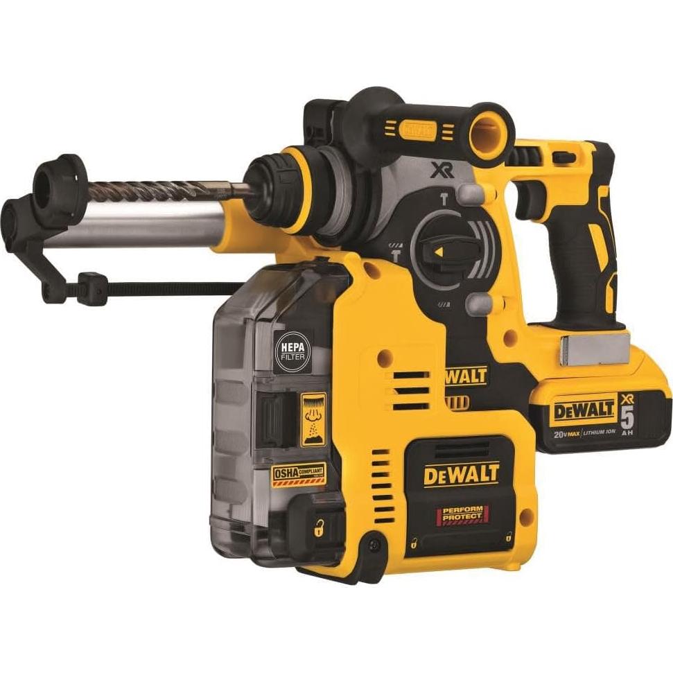 Martillo Rotatorio DEWALT 20V SDS Plus 1" con Extractor