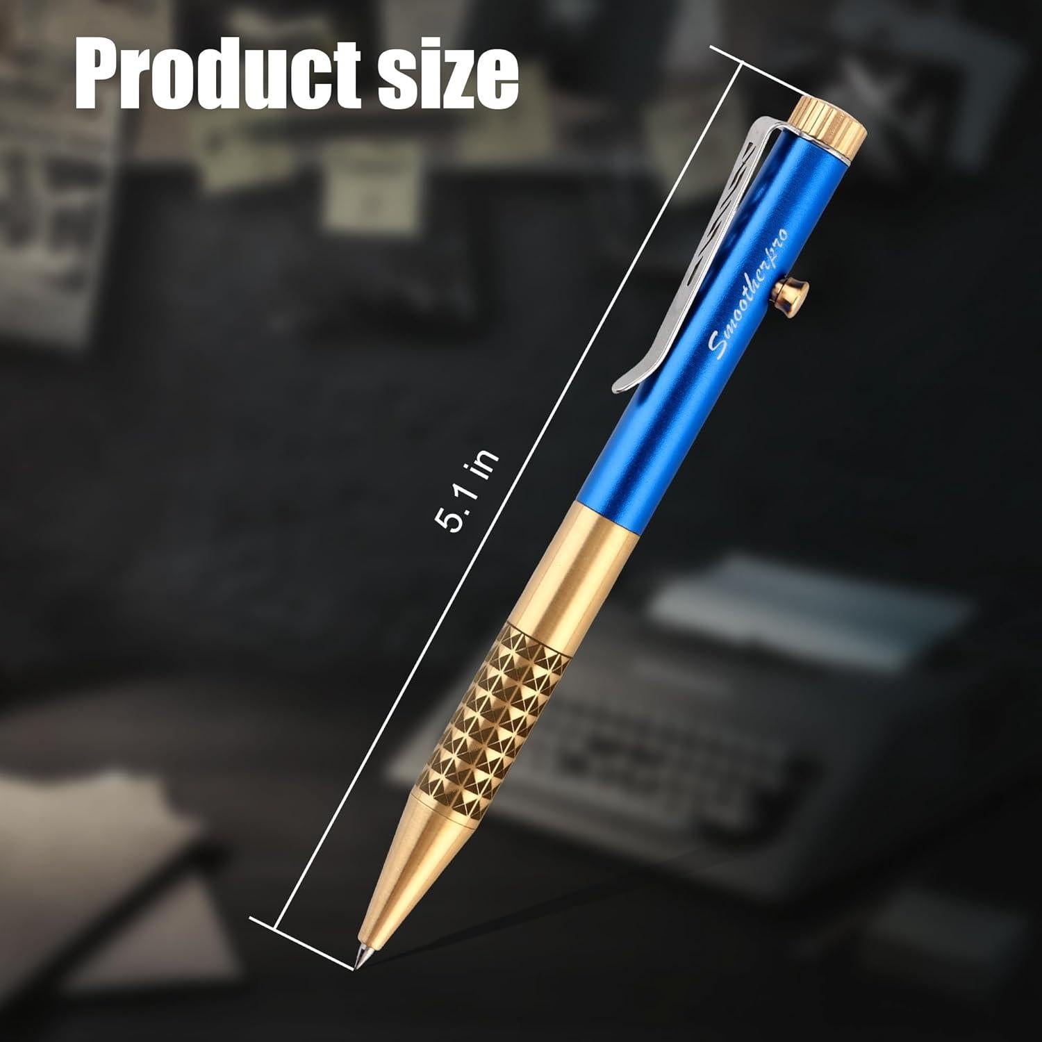 Bolígrafo Smootherpro Rojo de Gel con Tinta Negra 0.5mm