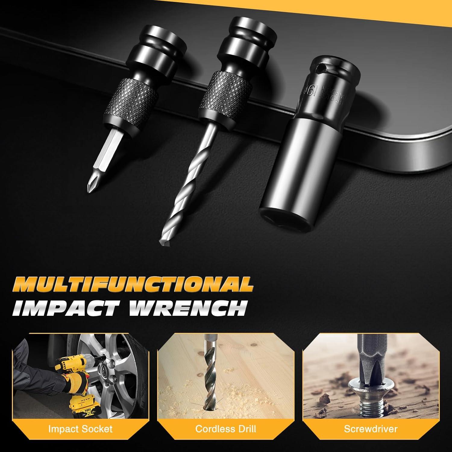 Llave de impacto inalámbrica 1/2" BellaDimora 21V 800N.m