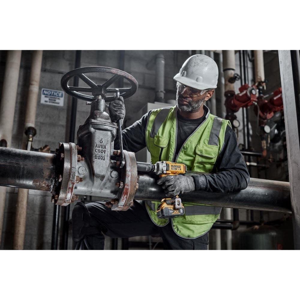 Llave de impacto DEWALT 20V MAX 1/2" 2 baterías y cargador