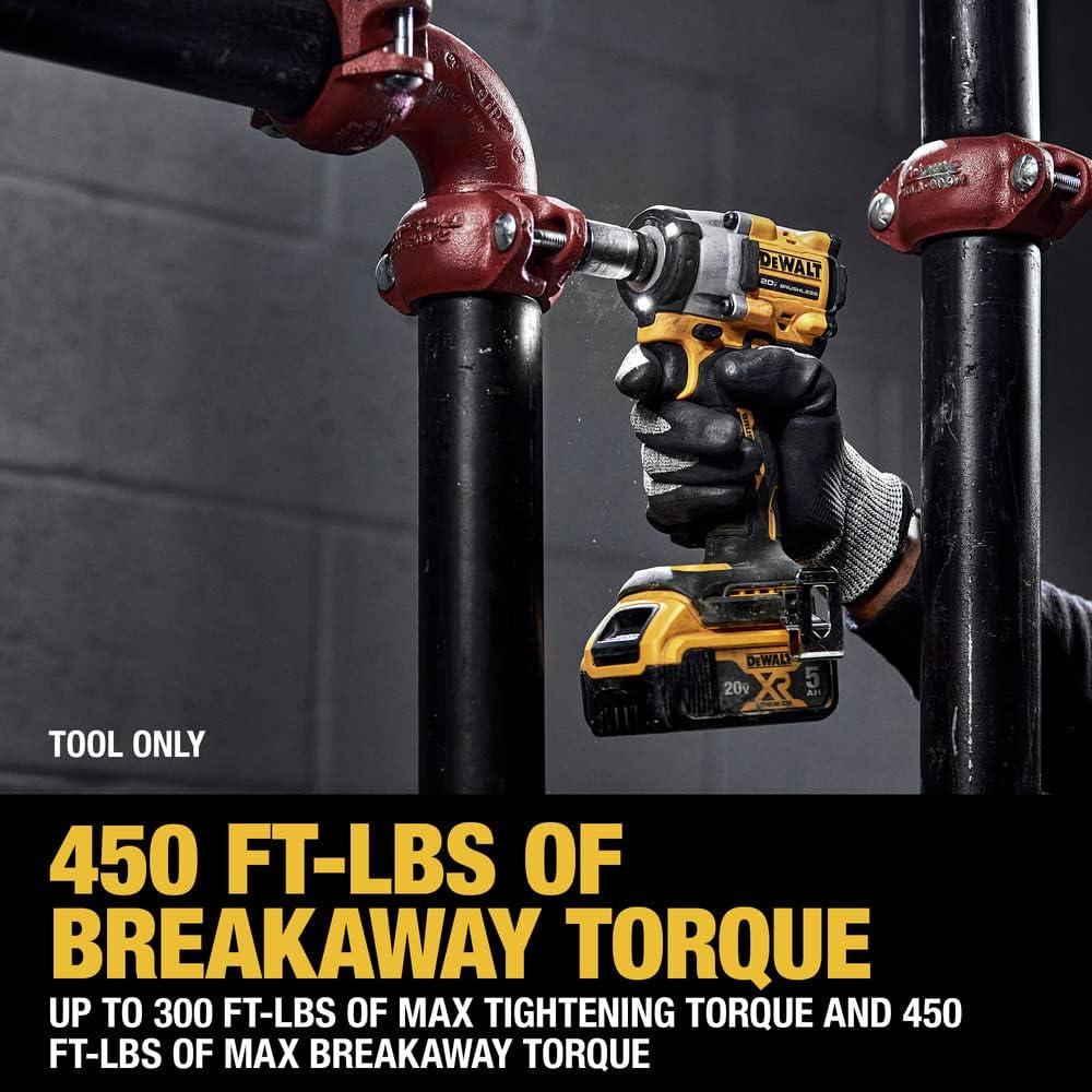 Llave de Impacto Inalámbrica DEWALT DCF922B 20V 406 Nm