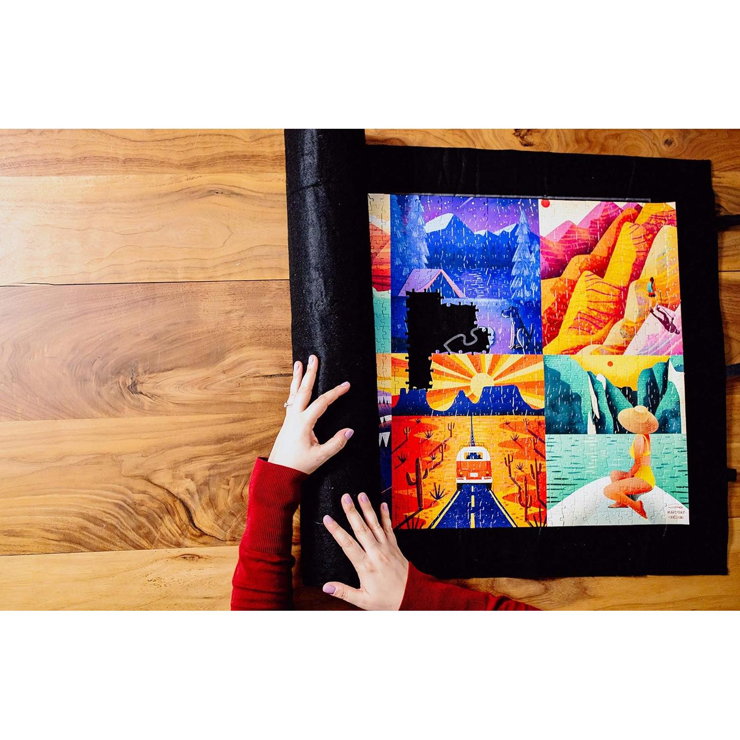 Alfombrilla de Rompecabezas Roll-Up Buffalo Games 1500 Piezas