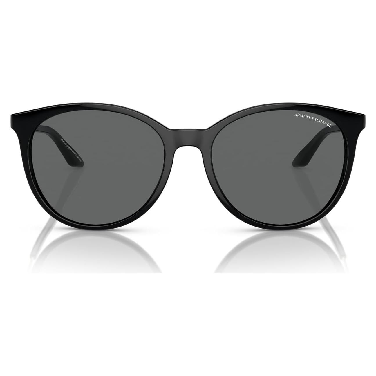 Gafas de sol Armani Exchange AX4140SF para mujeres - Negro Brillante