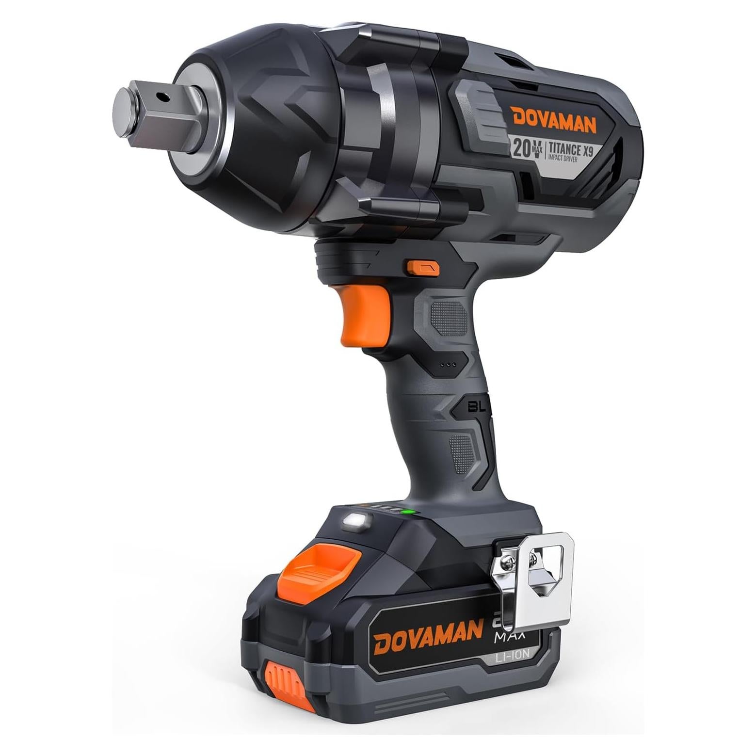 Llave de impacto DOVAMAN TITANCE X9 3/4'' 2237,5 Nm 20V