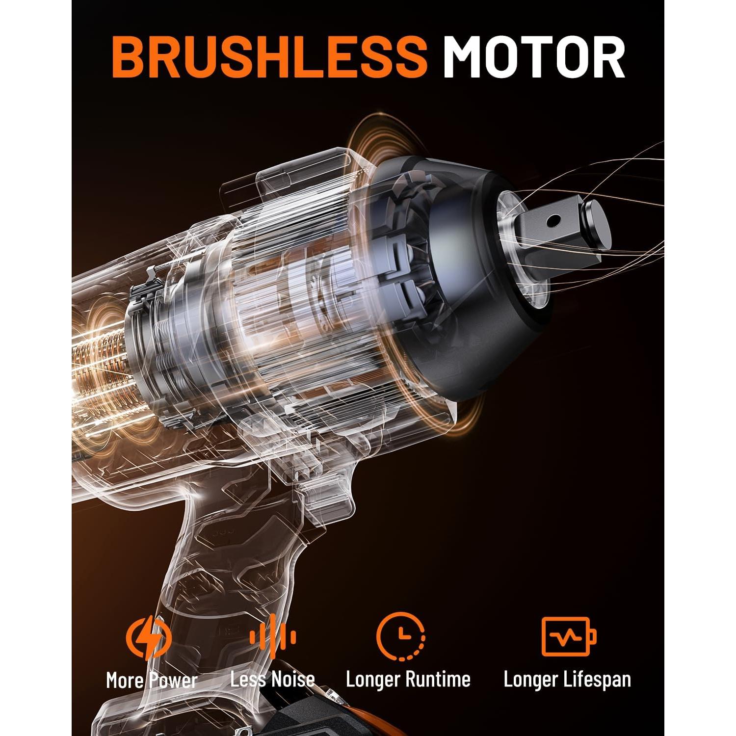 Llave de impacto DOVAMAN TITANCE X9 3/4'' 2237,5 Nm 20V