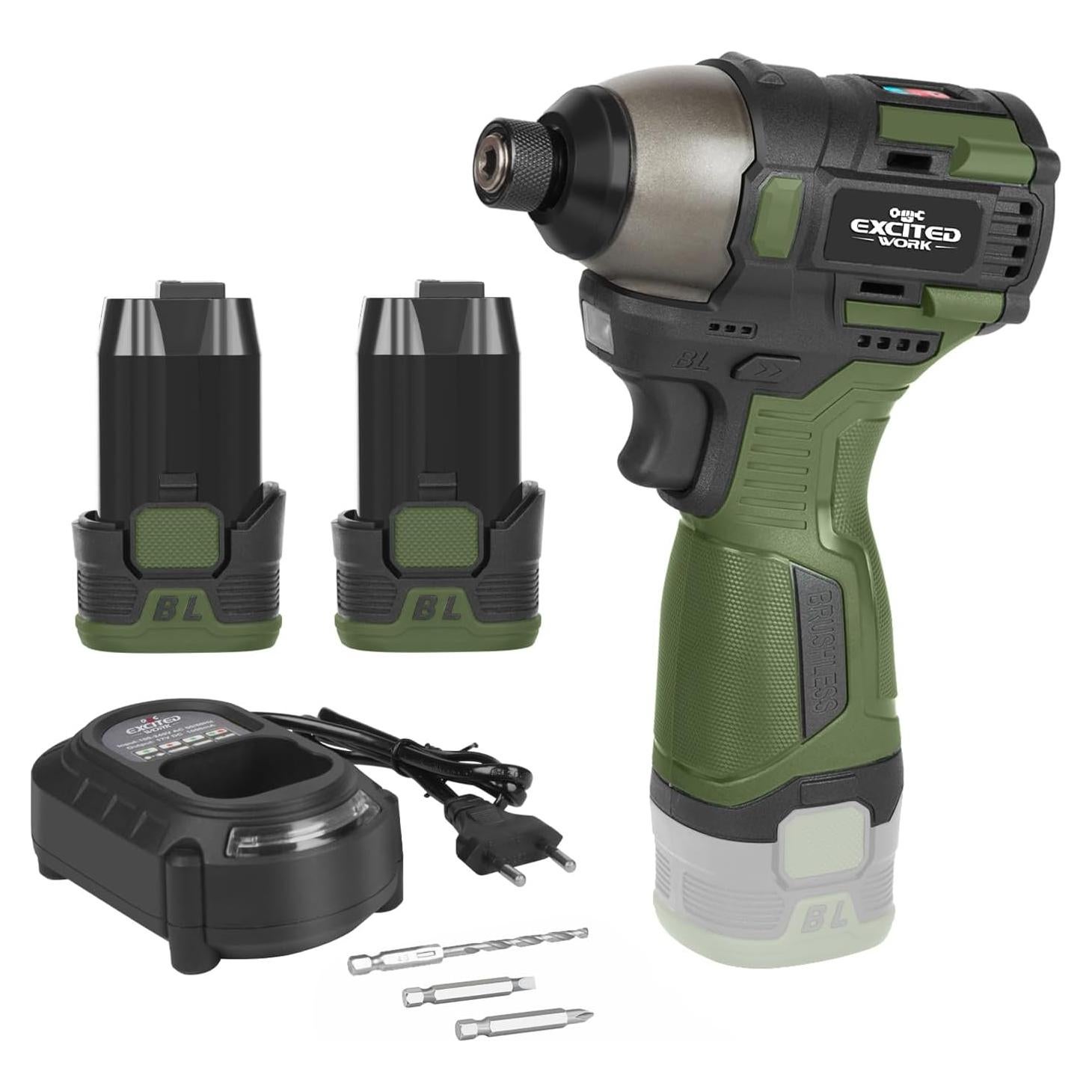 Destornillador Inalámbrico LAZYLAND 17V 140Nm 3 Velocidades