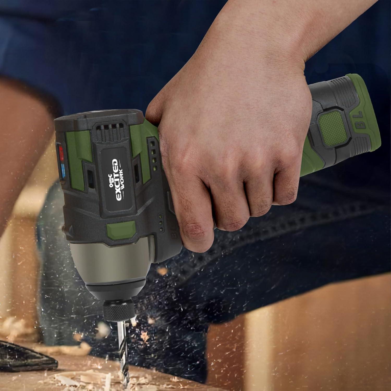 Destornillador Inalámbrico LAZYLAND 17V 140Nm 3 Velocidades