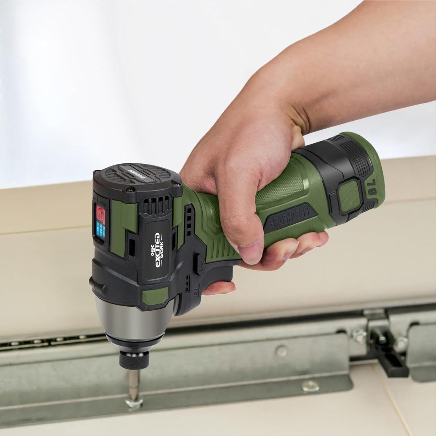 Destornillador Inalámbrico LAZYLAND 17V 140Nm 3 Velocidades