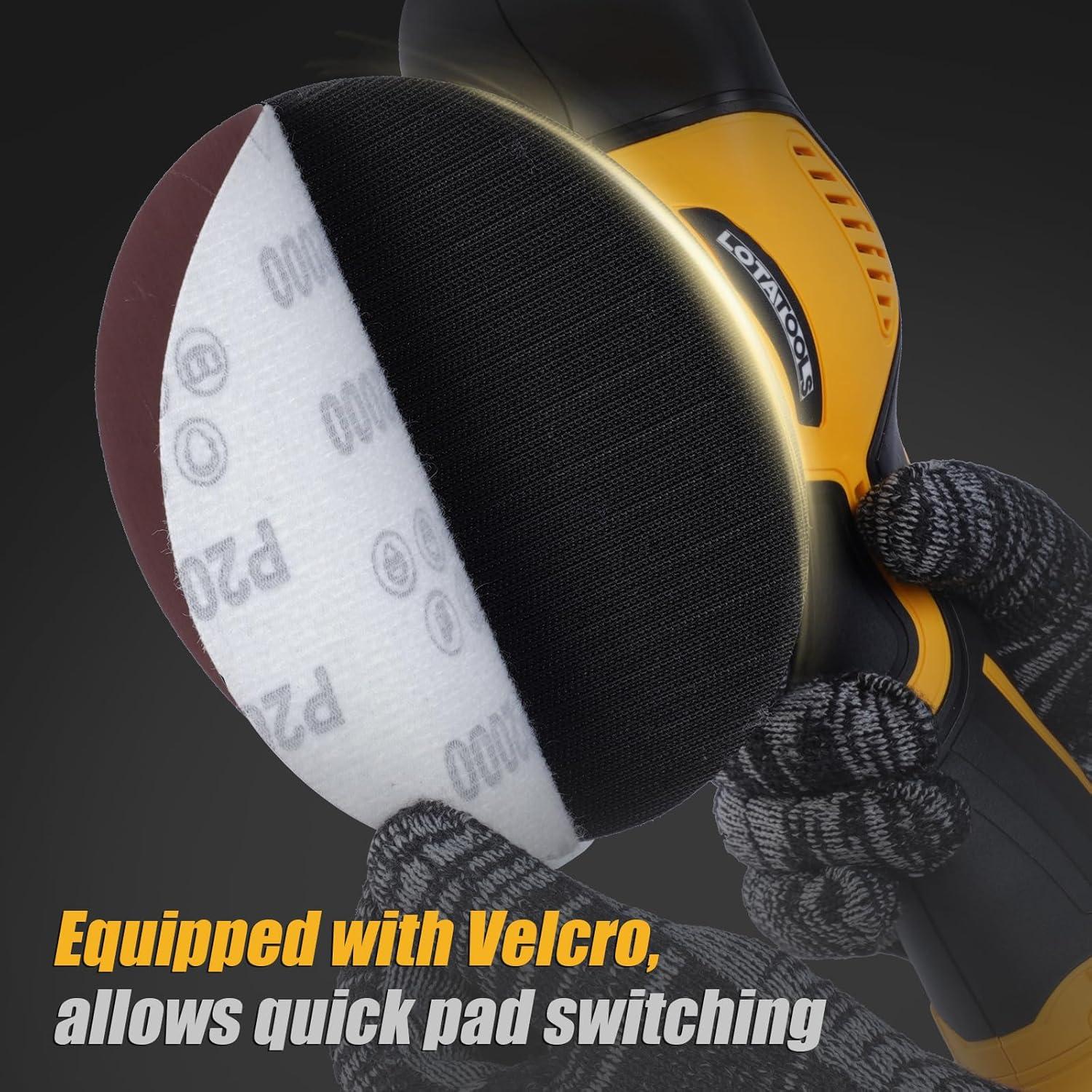 Pulidora Orbital MY6001-DW 5500 RPM 6 Velocidades