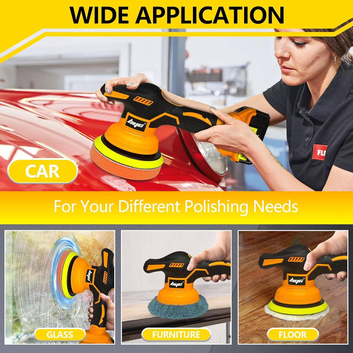 Pulidora Inalámbrica Dewalt 20V 6" 8 Velocidades Portátil