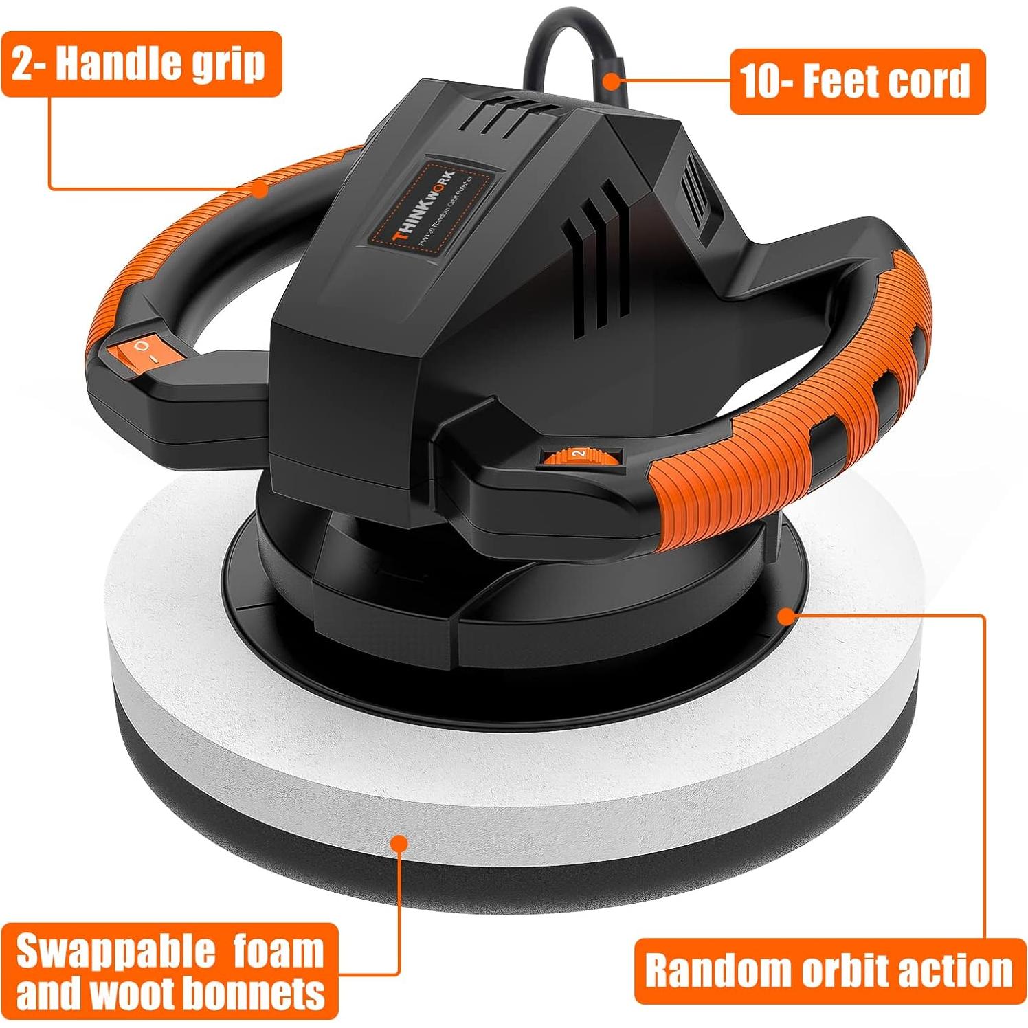 THINKWORK Pulidora de Coche 25.4 cm 6 Velocidades 2.36 kg