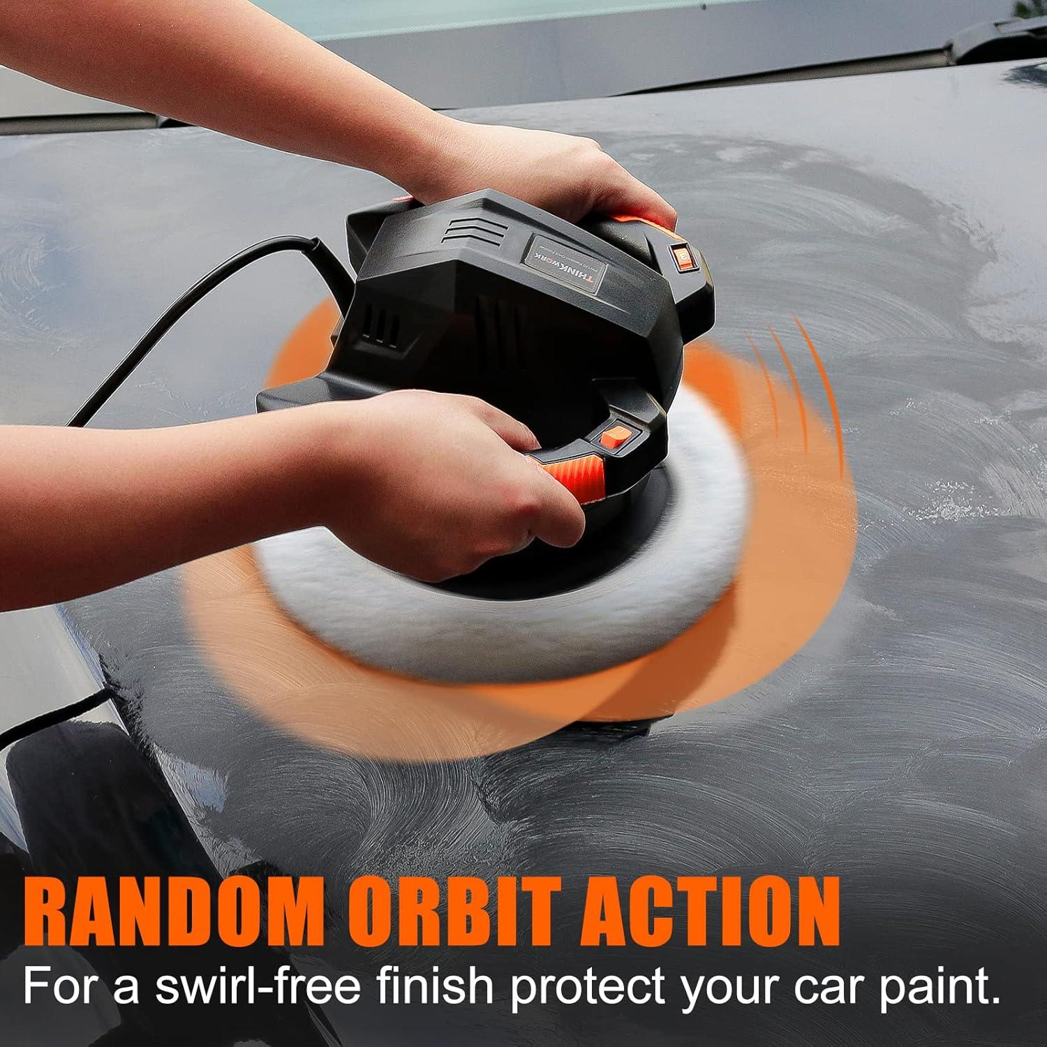 THINKWORK Pulidora de Coche 25.4 cm 6 Velocidades 2.36 kg