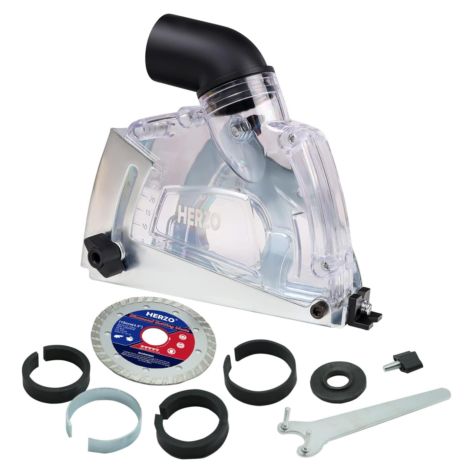 Protector de Polvo HERZO para Amoladora Angular 19cm