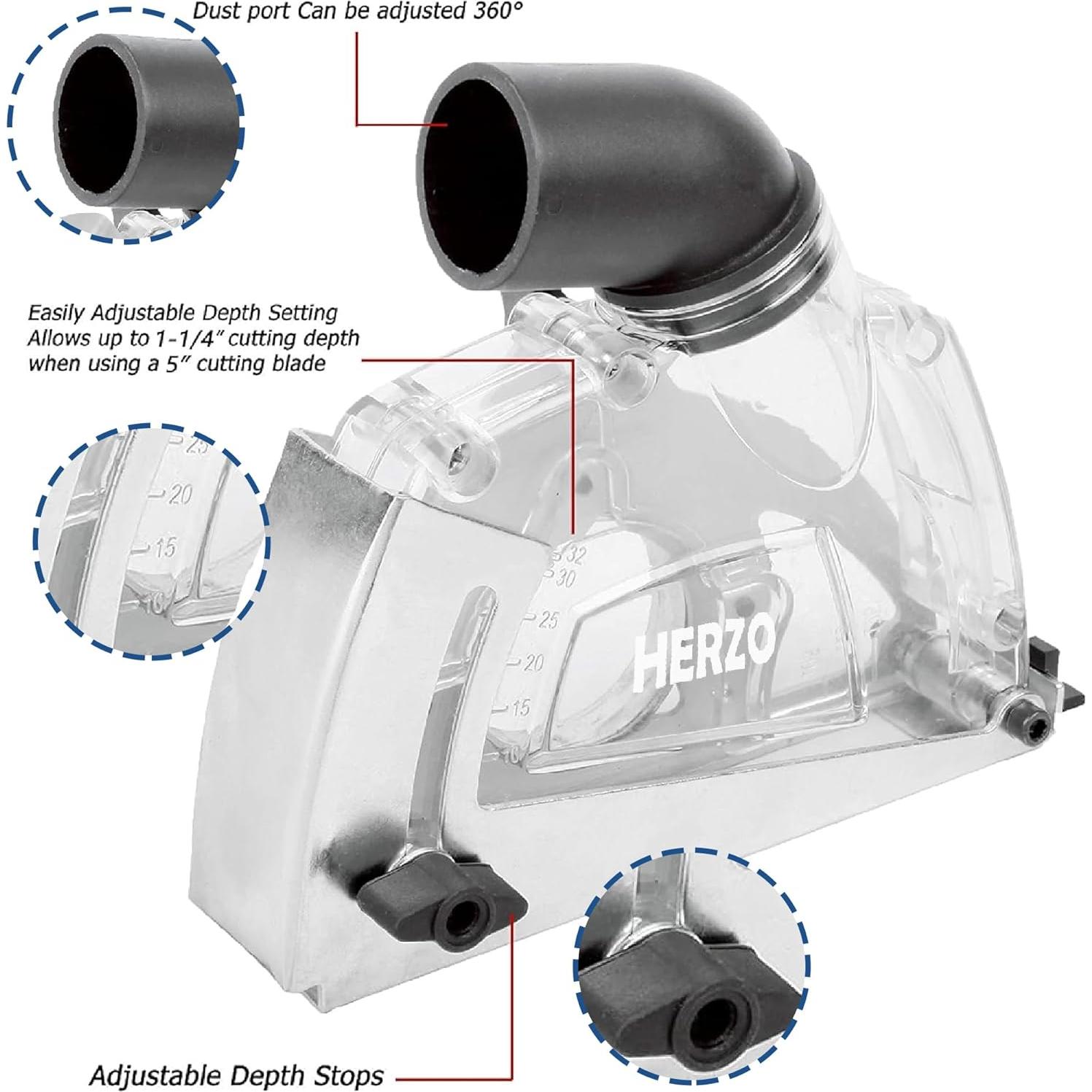 Protector de Polvo HERZO para Amoladora Angular 19cm