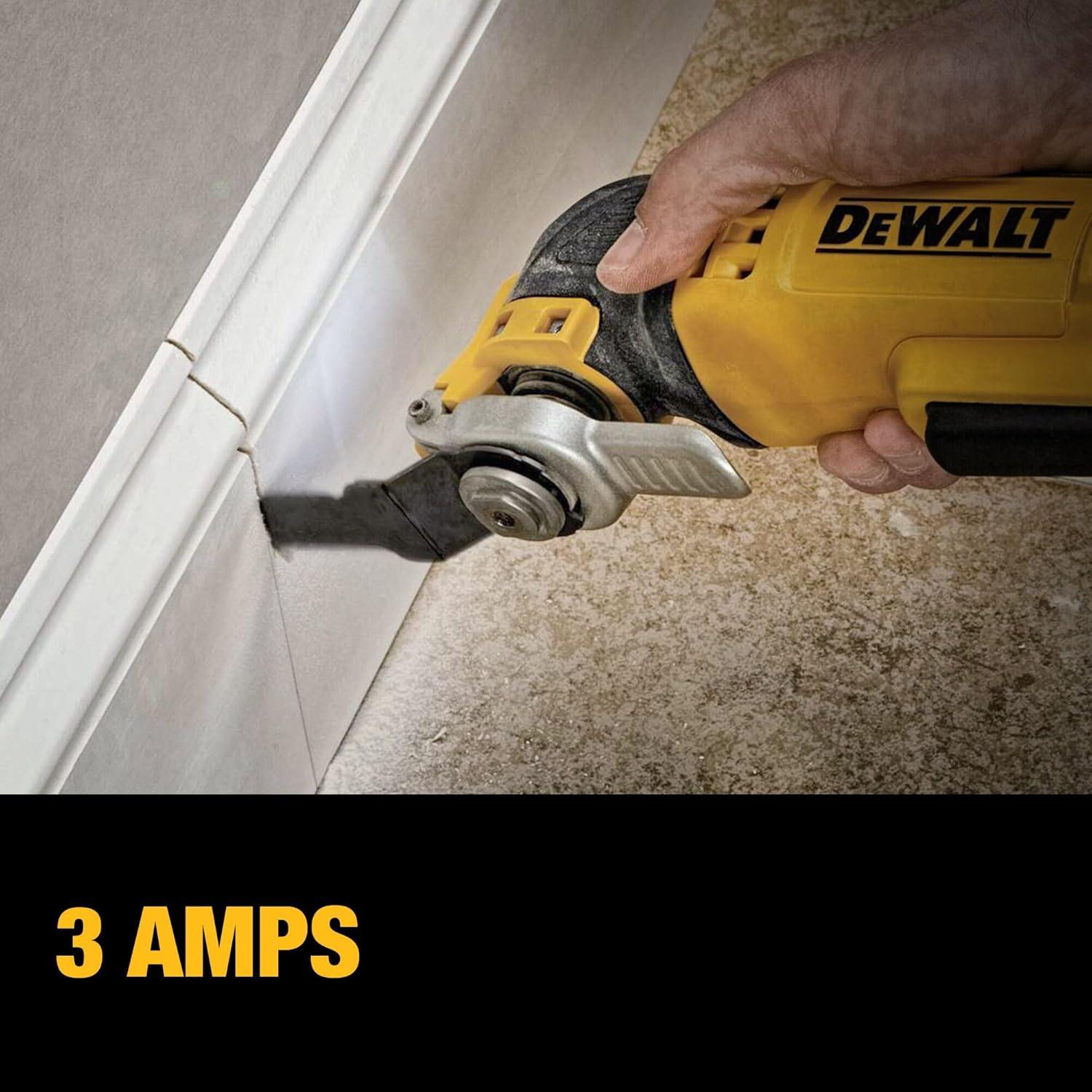 Herramienta Oscilante DEWALT DWE315SK 3A con 19 Accesorios