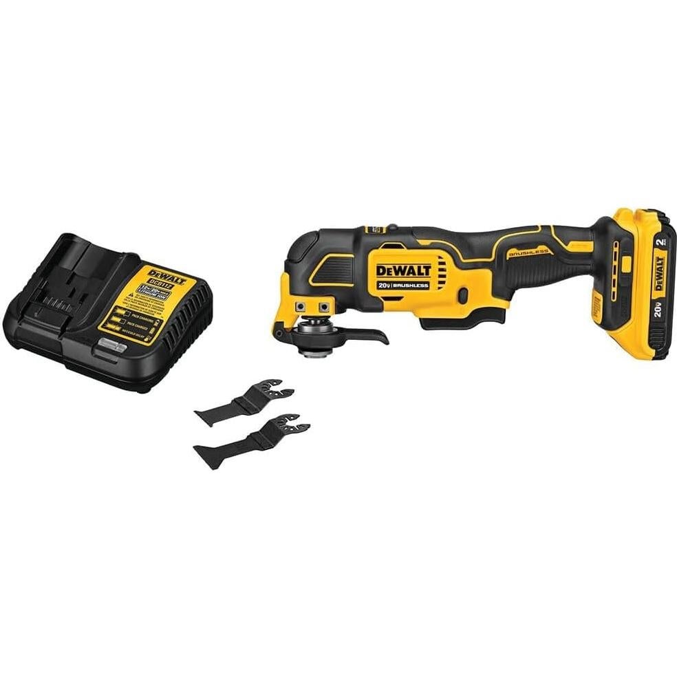 Kit Herramienta Oscilante Sin Cable DEWALT DCS354D1 20V MAX