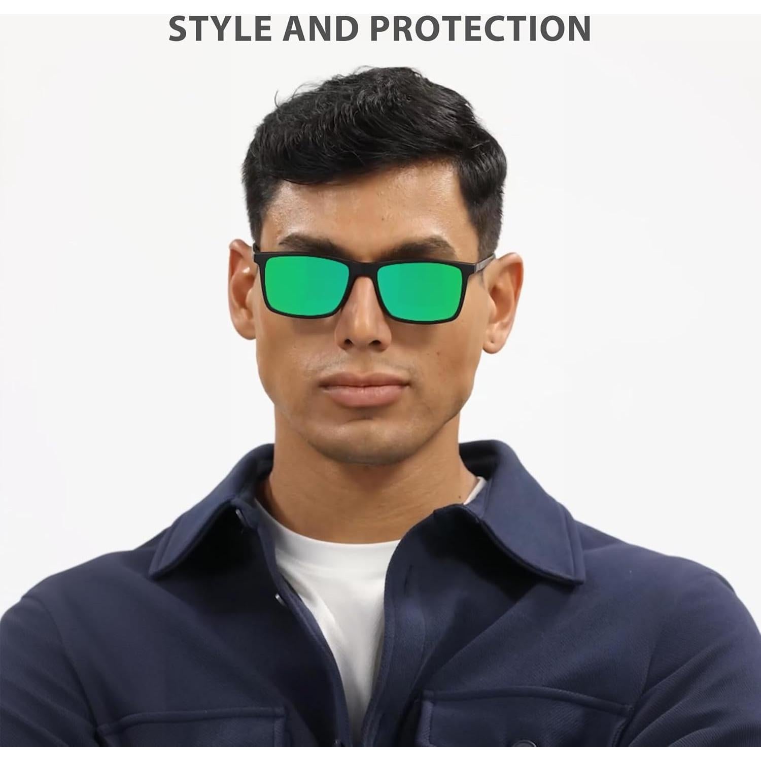 Gafas de sol magnéticas Bauhaus UV400 polarizadas con 5 lentes