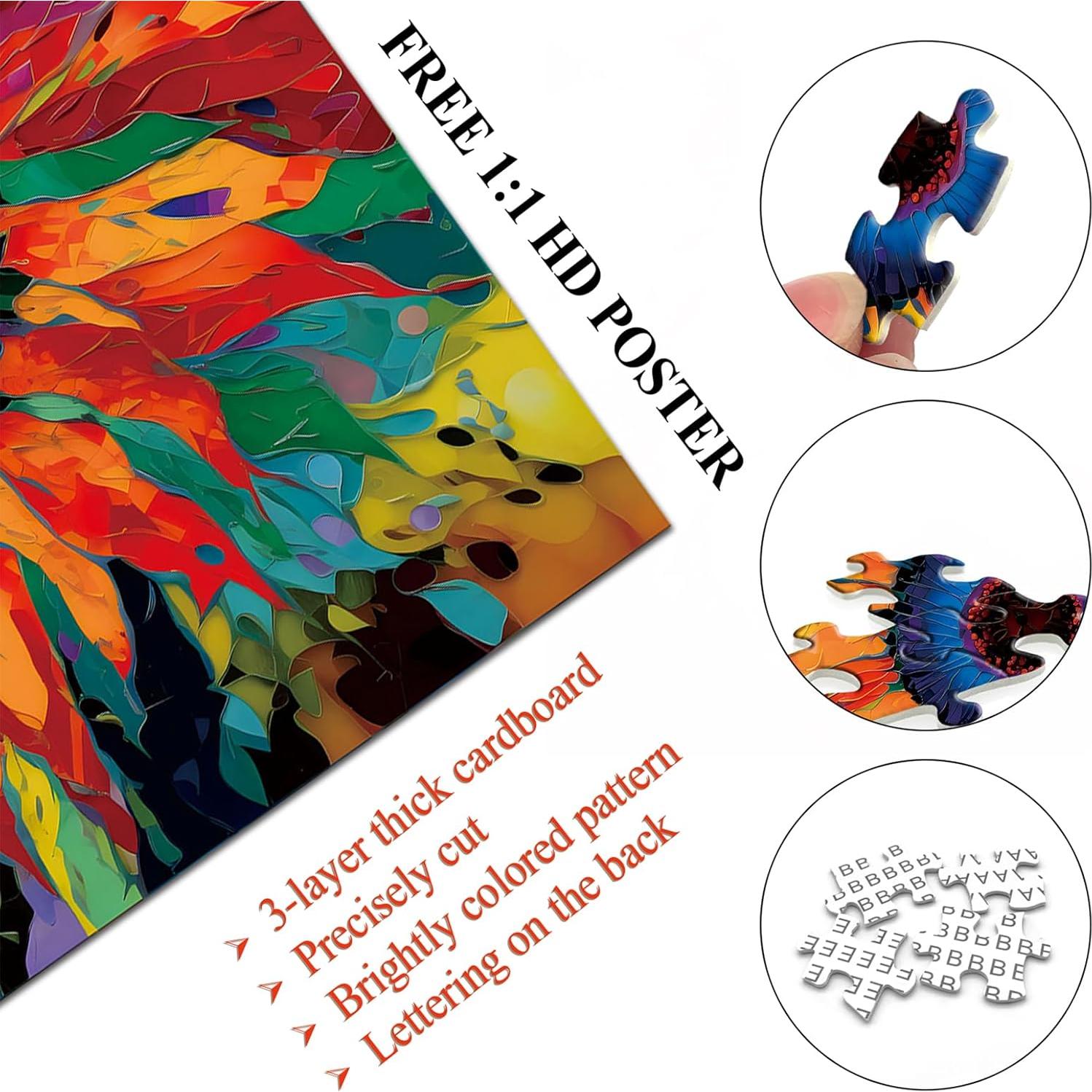 Rompecabezas PICKFORU Girasol 1000 Piezas Arte Floral