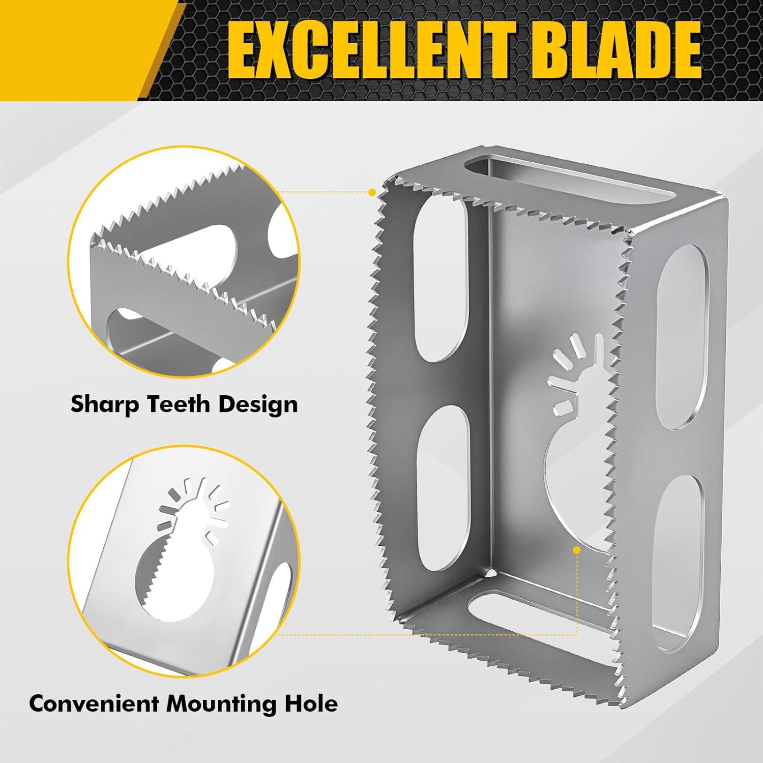 Cortador de Ranura Cuadrada BPOPO para Dewalt y Milwaukee