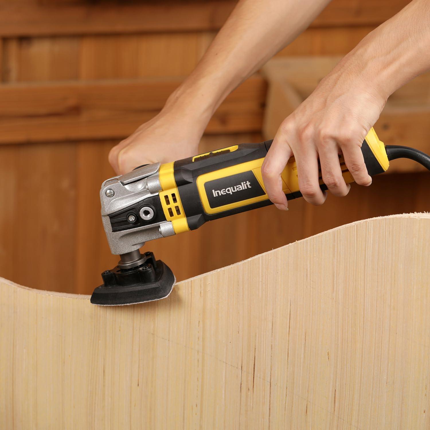 Herramienta Oscilante Inequalit 3.5A 6 Velocidades 30 Accesorios