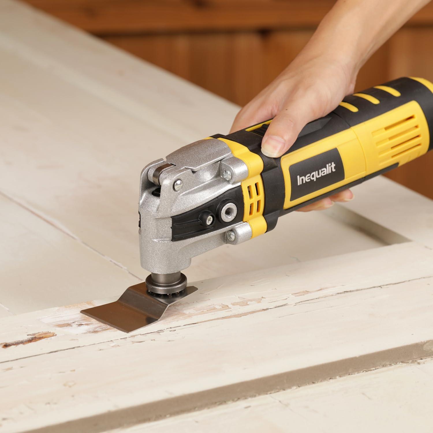 Herramienta Oscilante Inequalit 3.5A 6 Velocidades 30 Accesorios