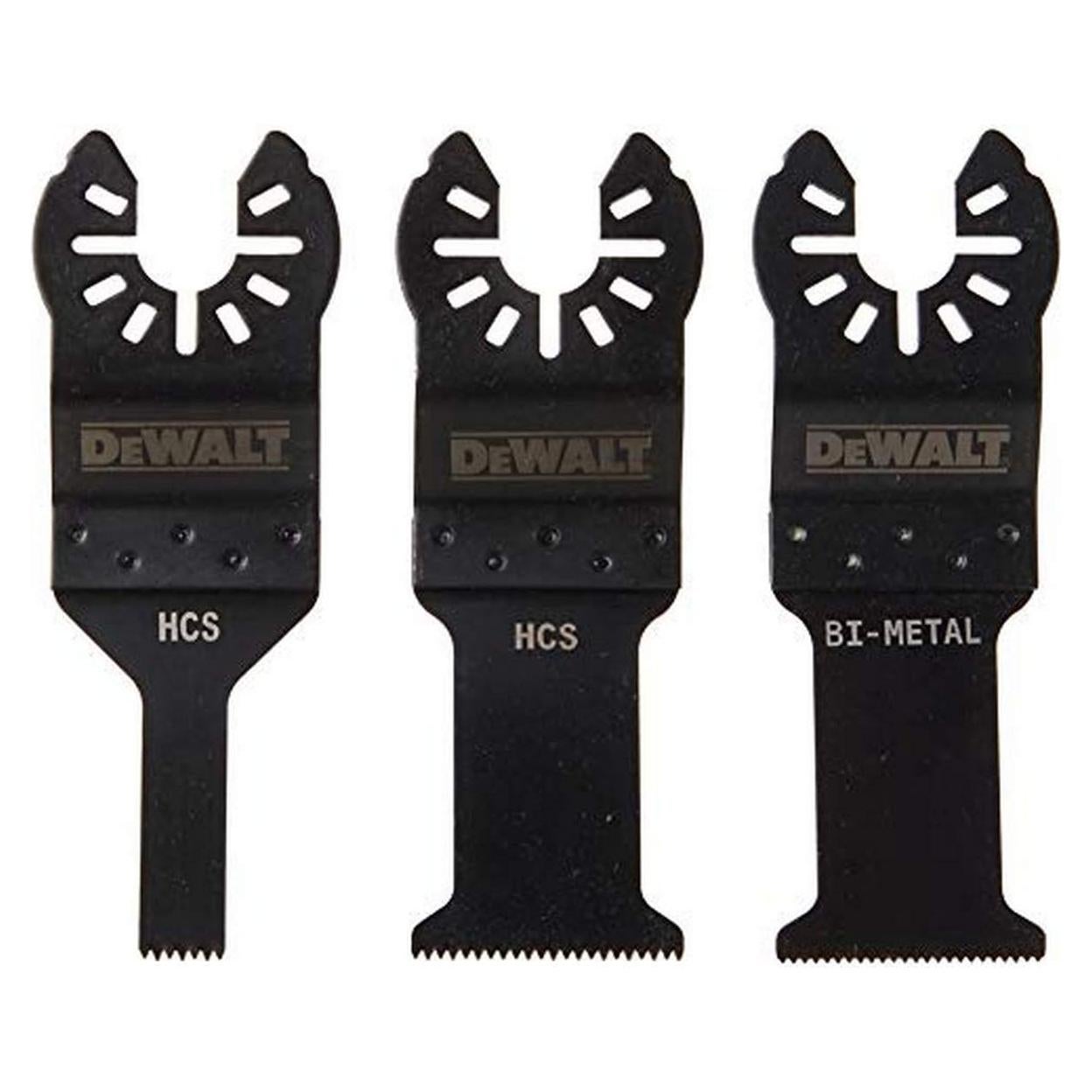 Juego de Hojas Oscilantes DEWALT DWA4215 - 3 Piezas