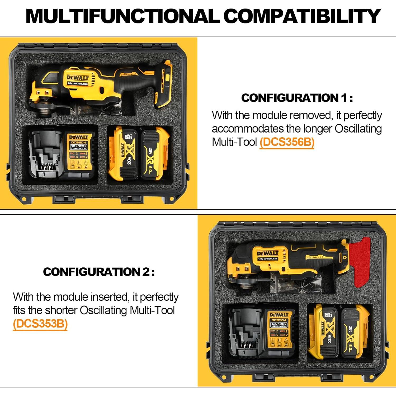 Funda Dura para Multiherramienta Dewalt DW005 - Impermeable