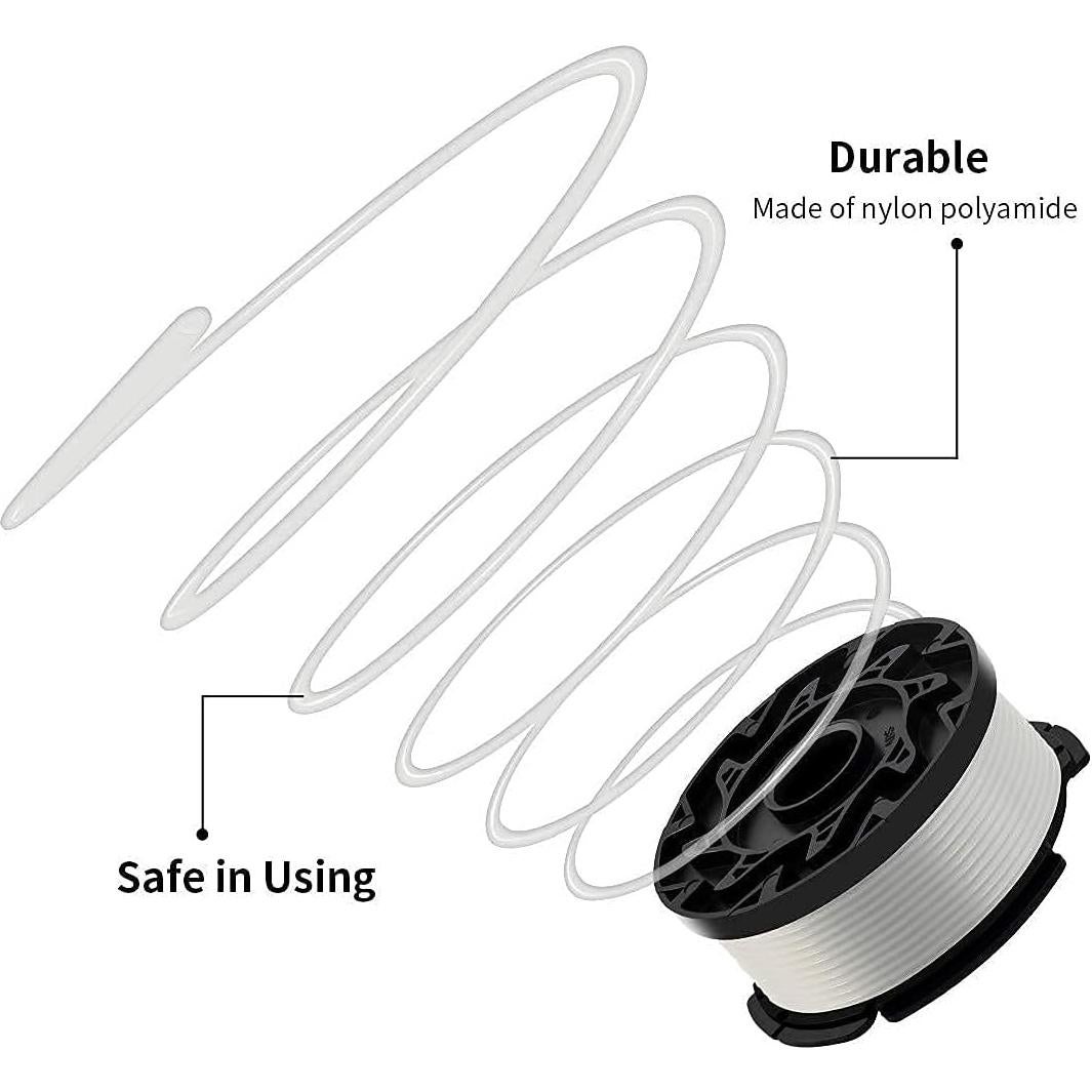 Línea de desmalezadora Black+Decker AF-100 6 bobinas 30 pies