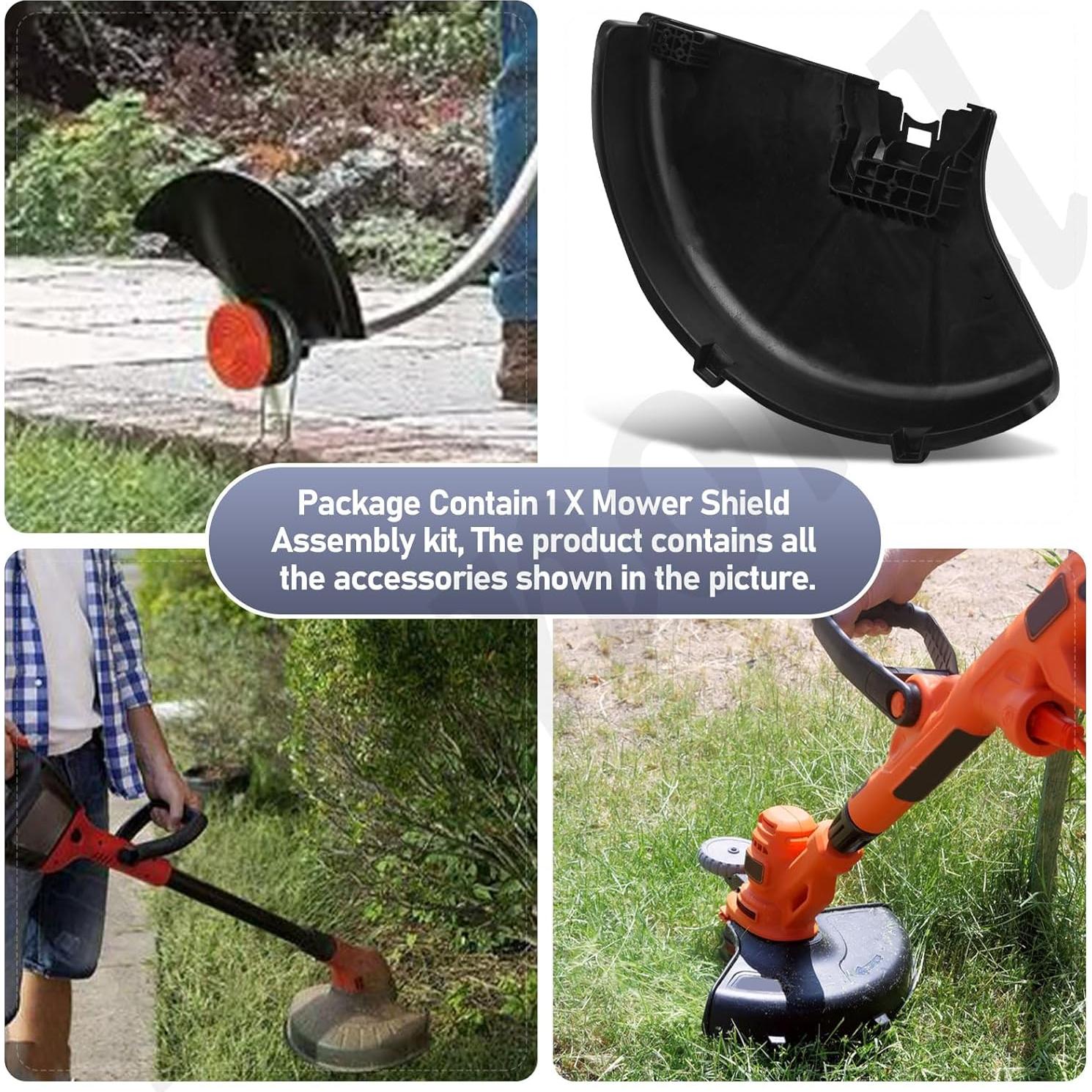 Conjunto Protector Desmalezadora Fennoral para Black+Decker GH3000