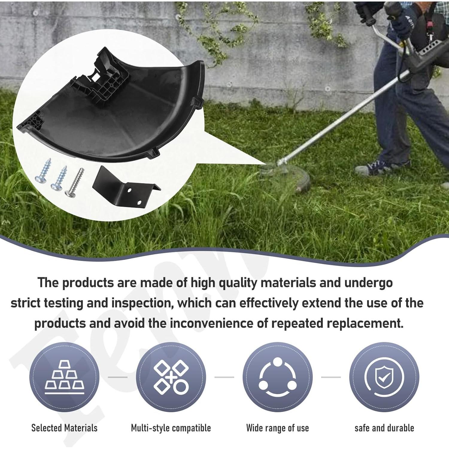 Conjunto Protector Desmalezadora Fennoral para Black+Decker GH3000