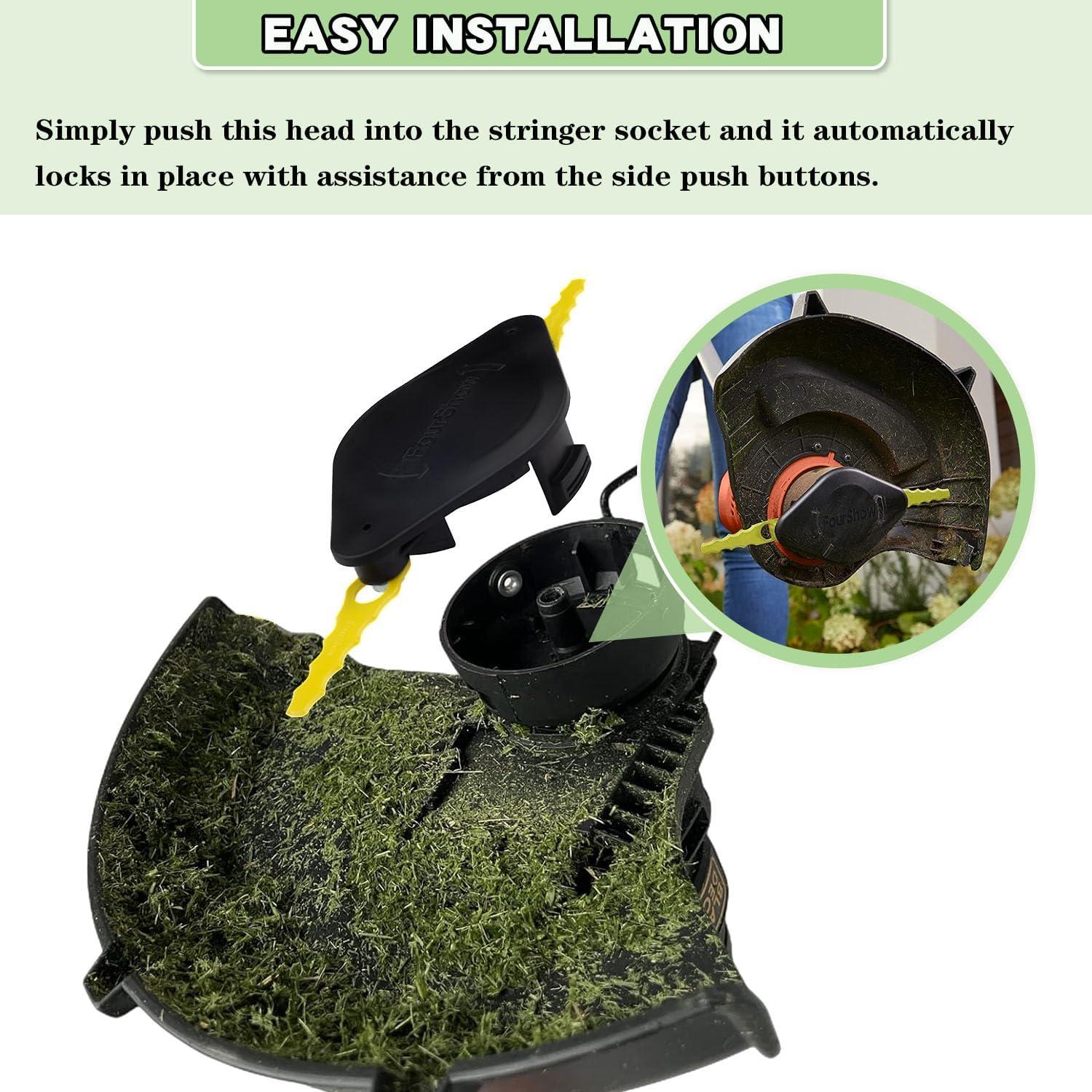 Cabezal Cortadora FourShow GCJ-031 con 20 Cuchillas Repuesto